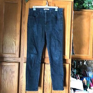 J Brand Maria High Rise Skinny Jeans Blue Dark Denim Ozzy - 31